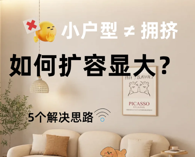 小户型如何扩容显大❓