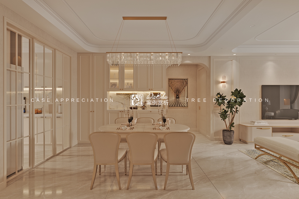 融创锦园102㎡美式风格效果图