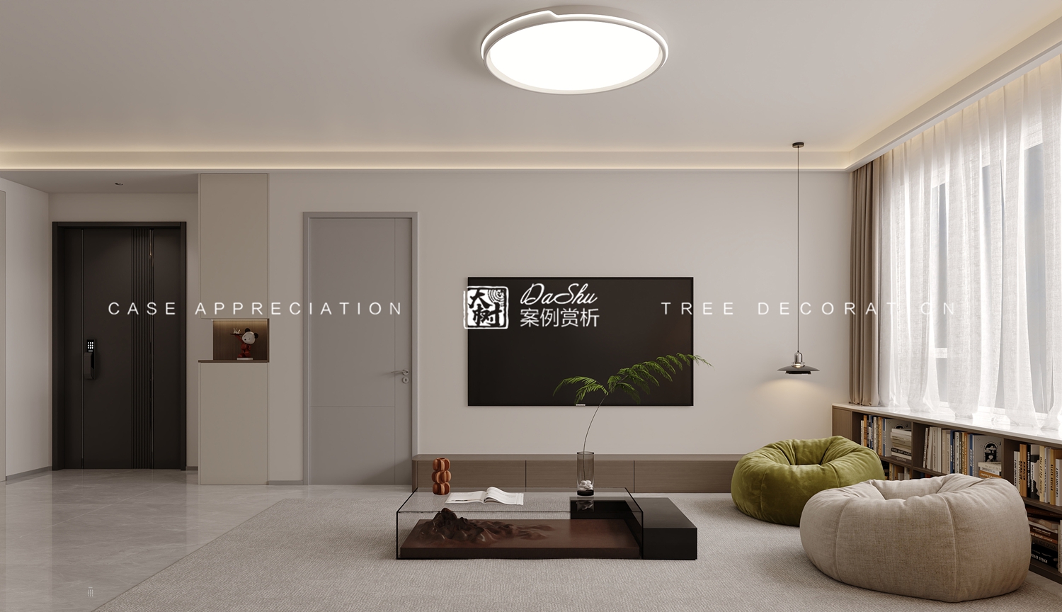 金昌首府118㎡现代风格效果图