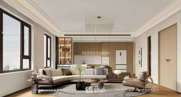 招商天玺｜120㎡ 现代雅居：以自然为底色，勾勒生活的诗意栖居