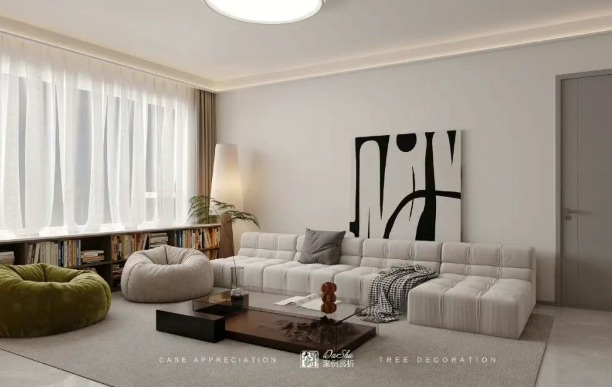 金昌首府｜118㎡ 现代简约里的清新生活叙事