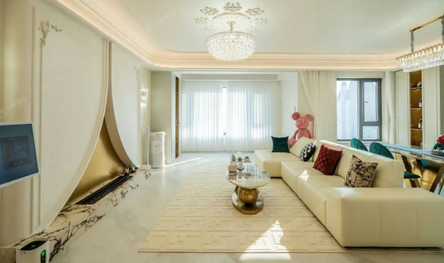 大树实景 | 翠湖新天地逸翠华府 90㎡ 以此法式轻奢，定义都市生活的留白艺术