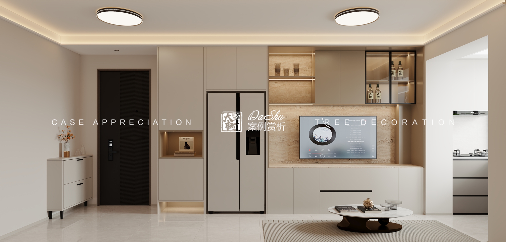 龙创睦邻80㎡现代风格效果